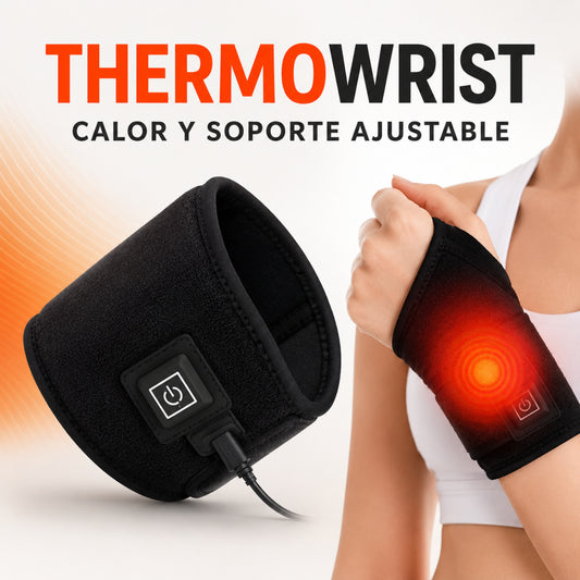 ThermoWrist – Calor y soporte ajustable para tus muñecas