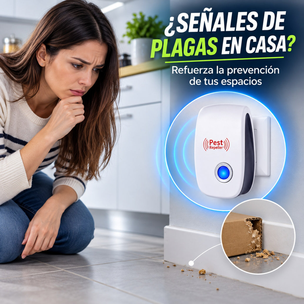 PestGuard – Apoyo ultrasónico para proteger tus espacios