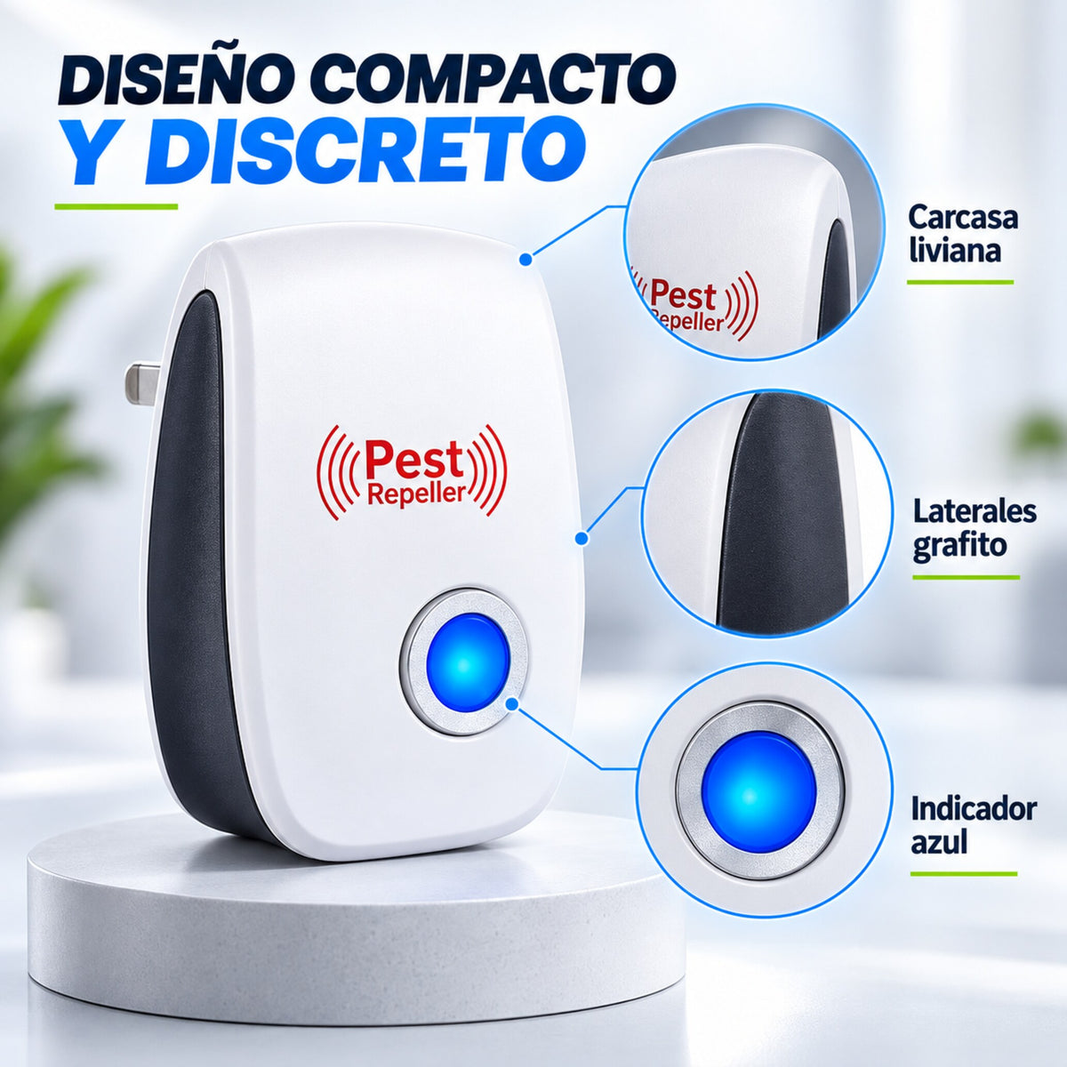 PestGuard – Apoyo ultrasónico para proteger tus espacios