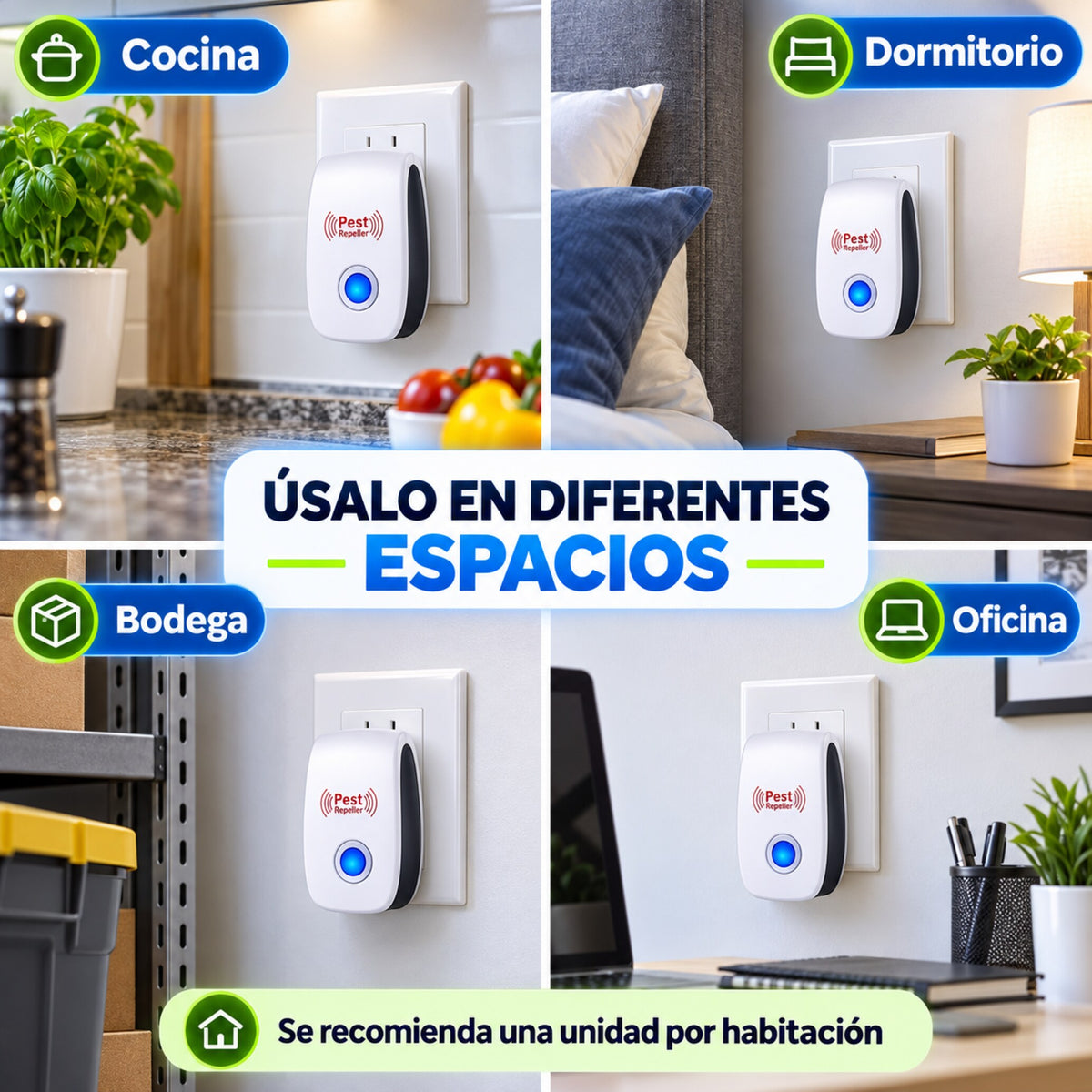 PestGuard – Apoyo ultrasónico para proteger tus espacios
