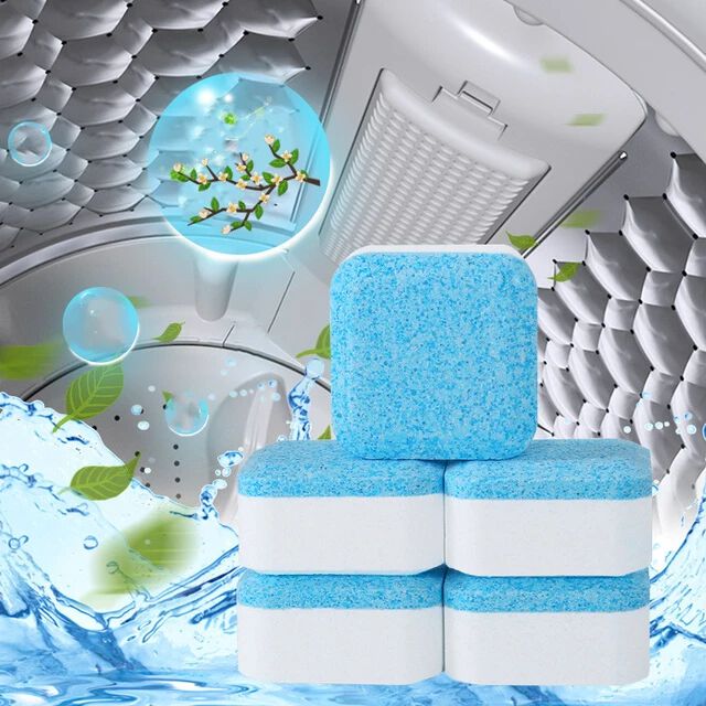 Pack 24 Pastillas de Limpieza Lavadoras - Simple, Rápido y Efectivo💧