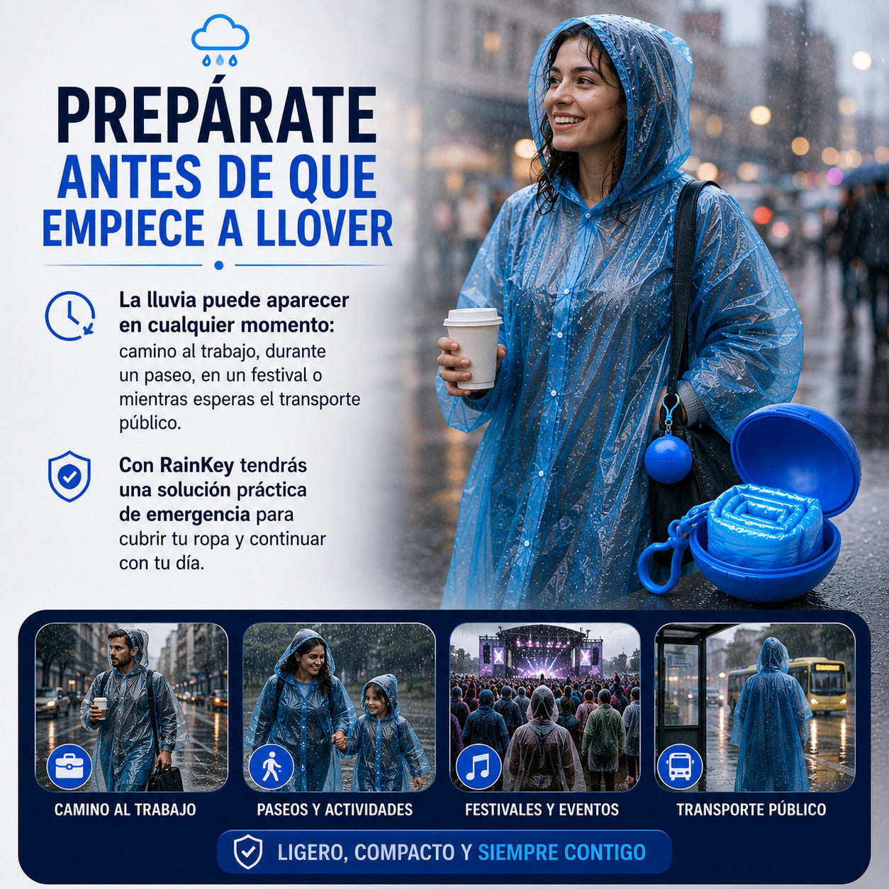 RainKey – Tu protección de emergencia contra la lluvia