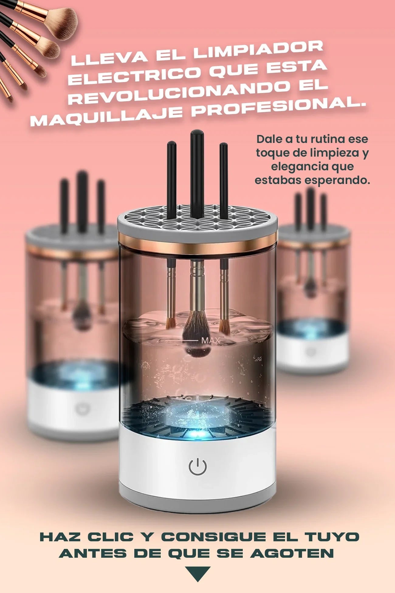 Limpiador de Brochas Eléctrico USB