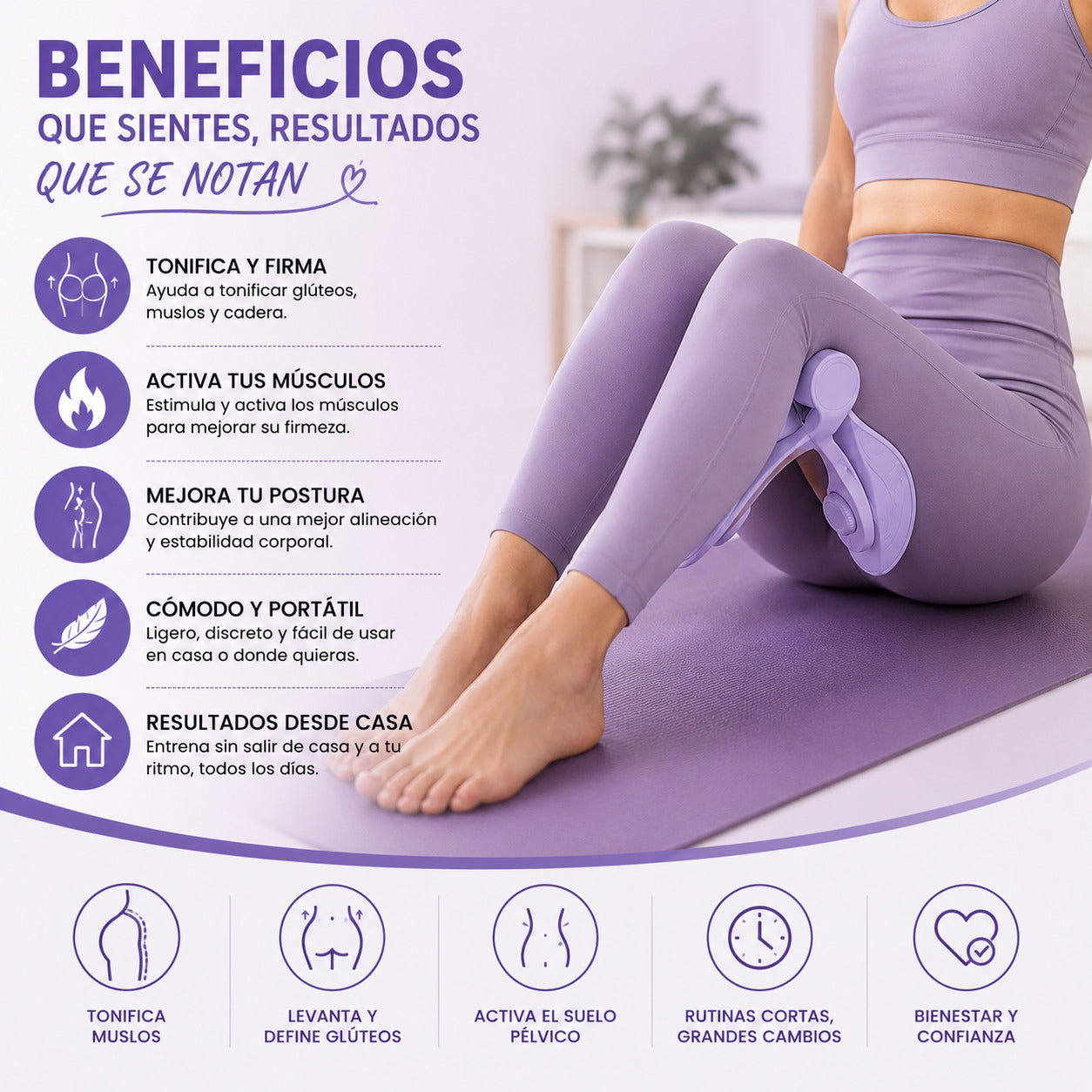 TonaFit — Activa tus glúteos y muslos sin salir de casa