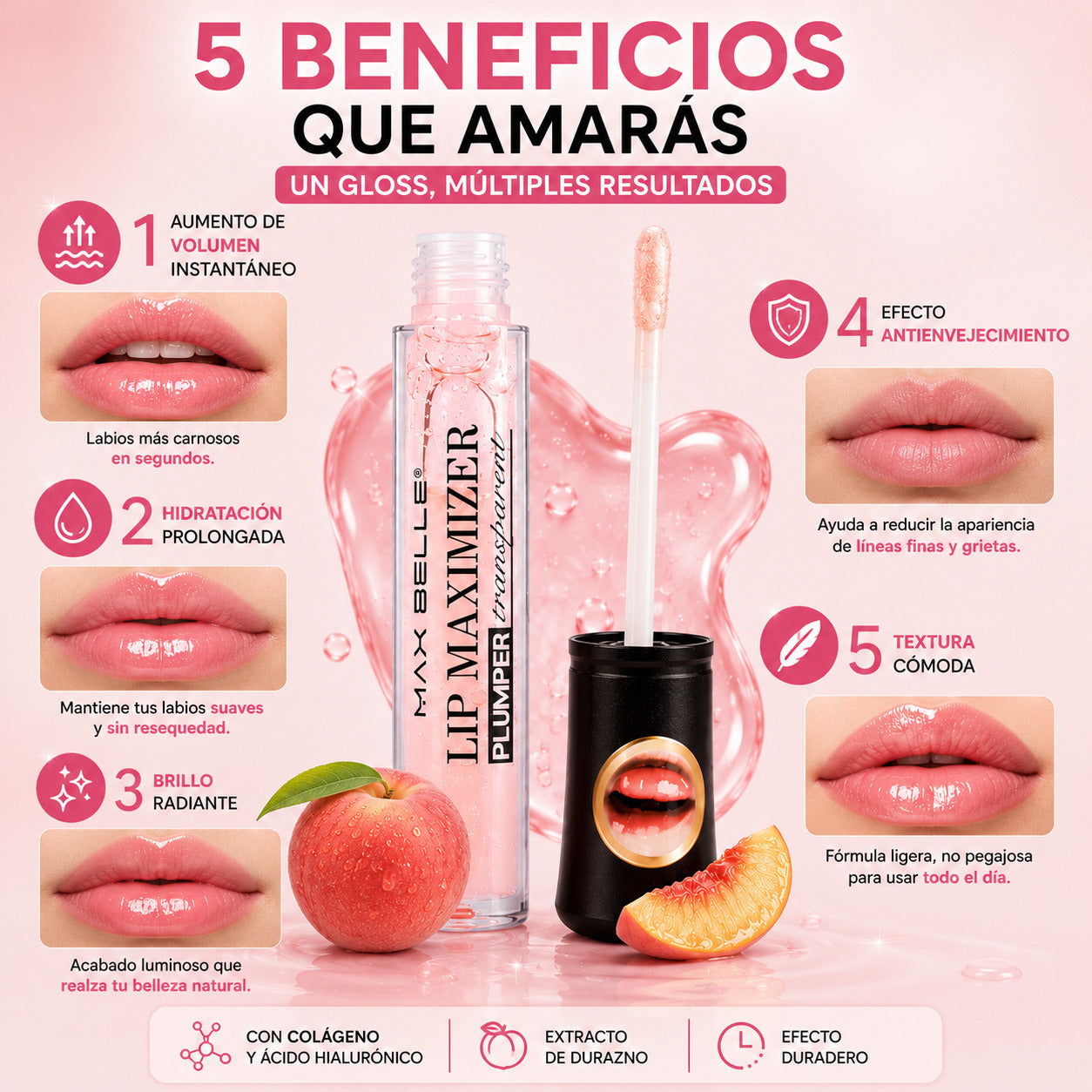 LipBloom – Realza tus labios con brillo e hidratación