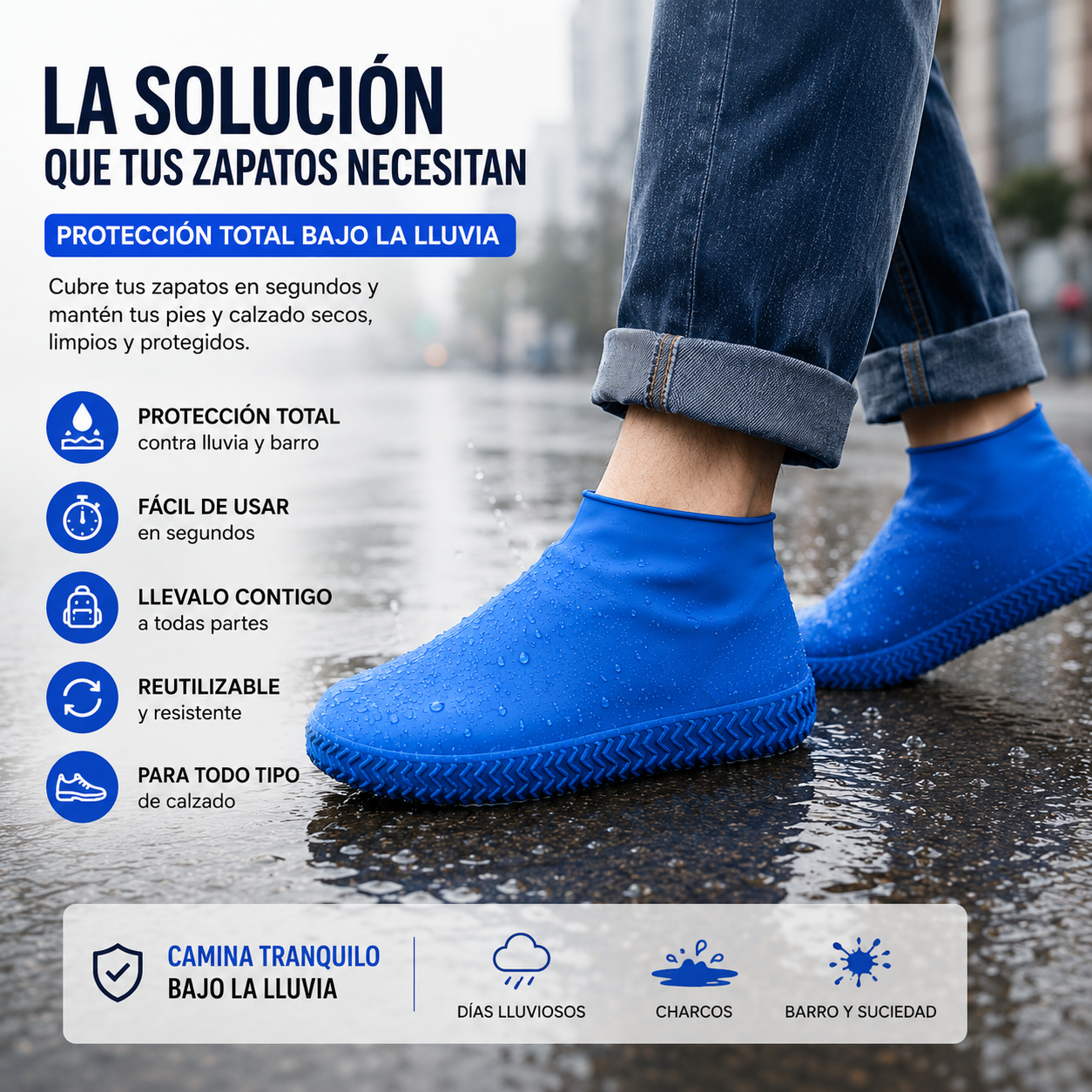 DryWalk - Protege tu calzado de la lluvia