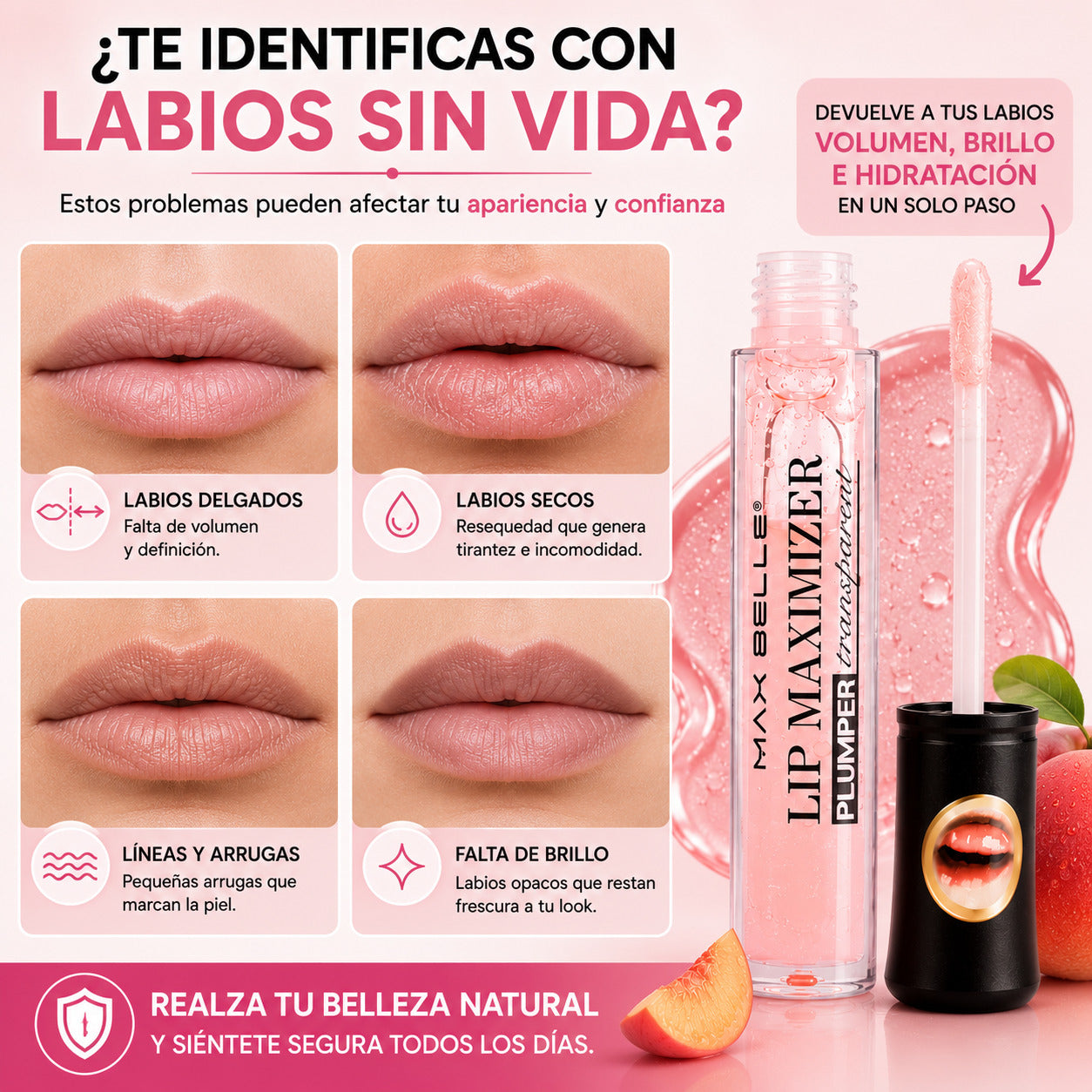 LipBloom – Realza tus labios con brillo e hidratación