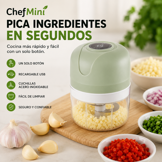 ChefMini - Pica ingredientes en segundos