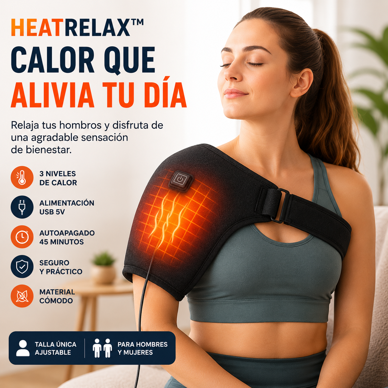 HeatRelax – Calor reconfortante para tus hombros