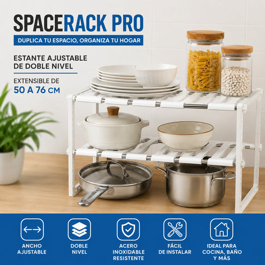 🏠 SpaceRack Pro – Duplica tu espacio, organiza tu hogar
