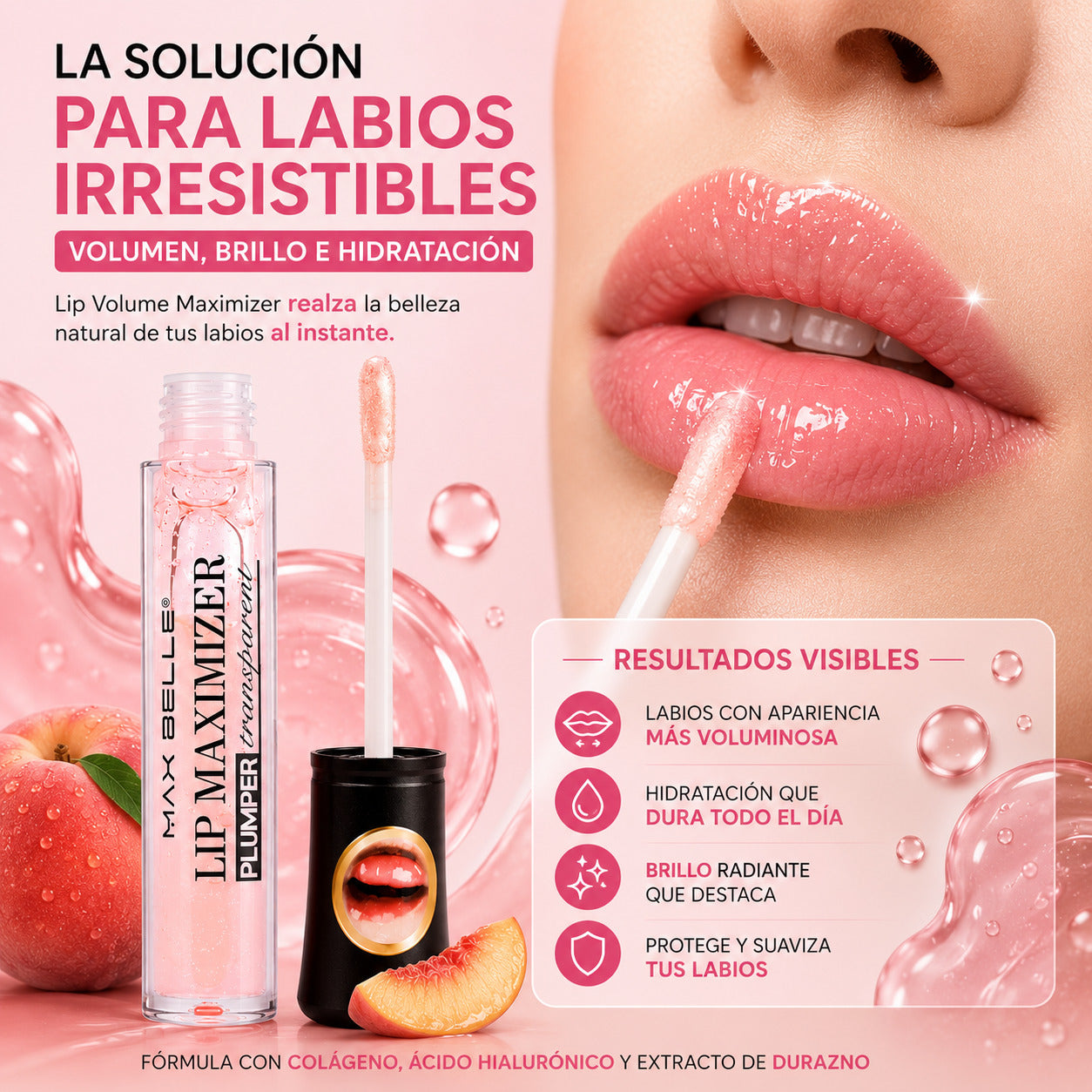 LipBloom – Realza tus labios con brillo e hidratación