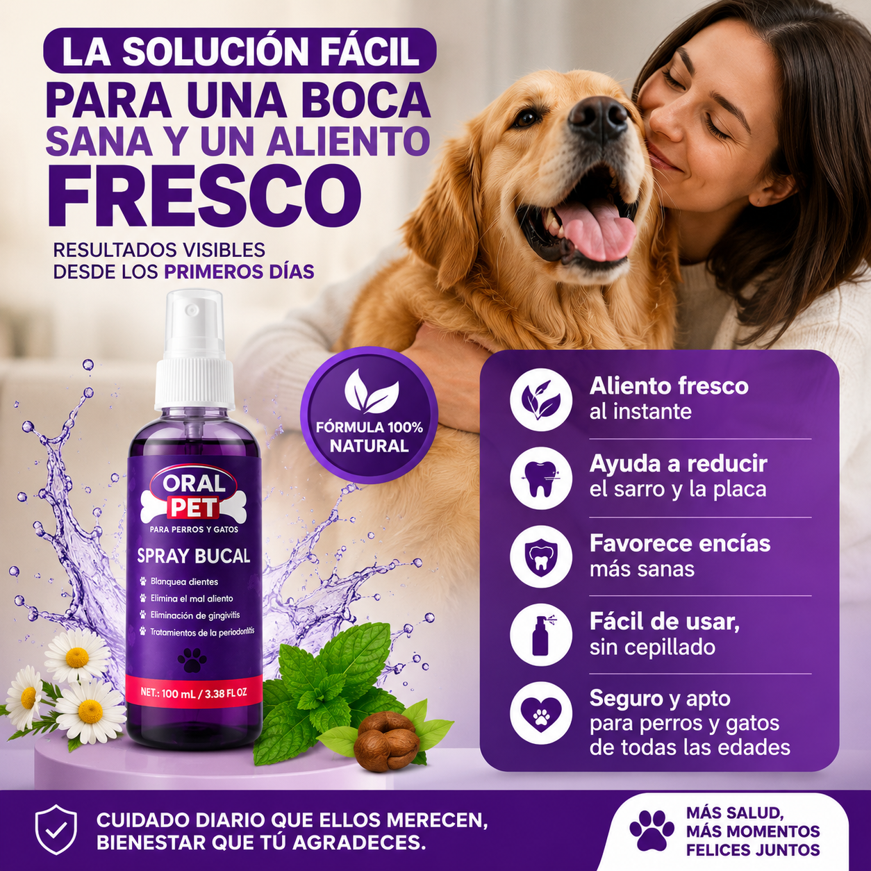 OralFresh Pet - Aliento fresco para tu mascota